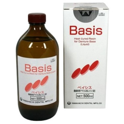 Базис Basis-Жидкость/ базисная пластмасса горячего отверждения/ 500мл, Yamahachi  / Япония